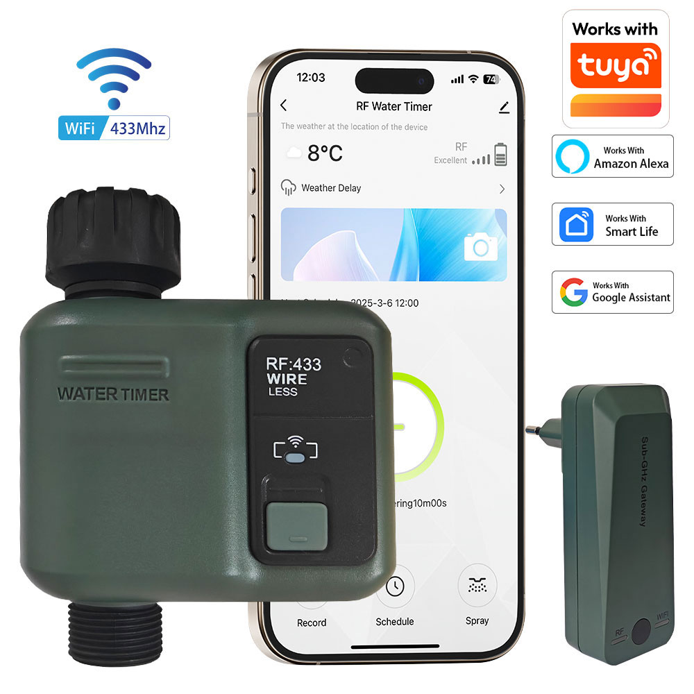 Smart Garden Sphagnum Moss - Temporizador de Riego Inteligente WIFI para