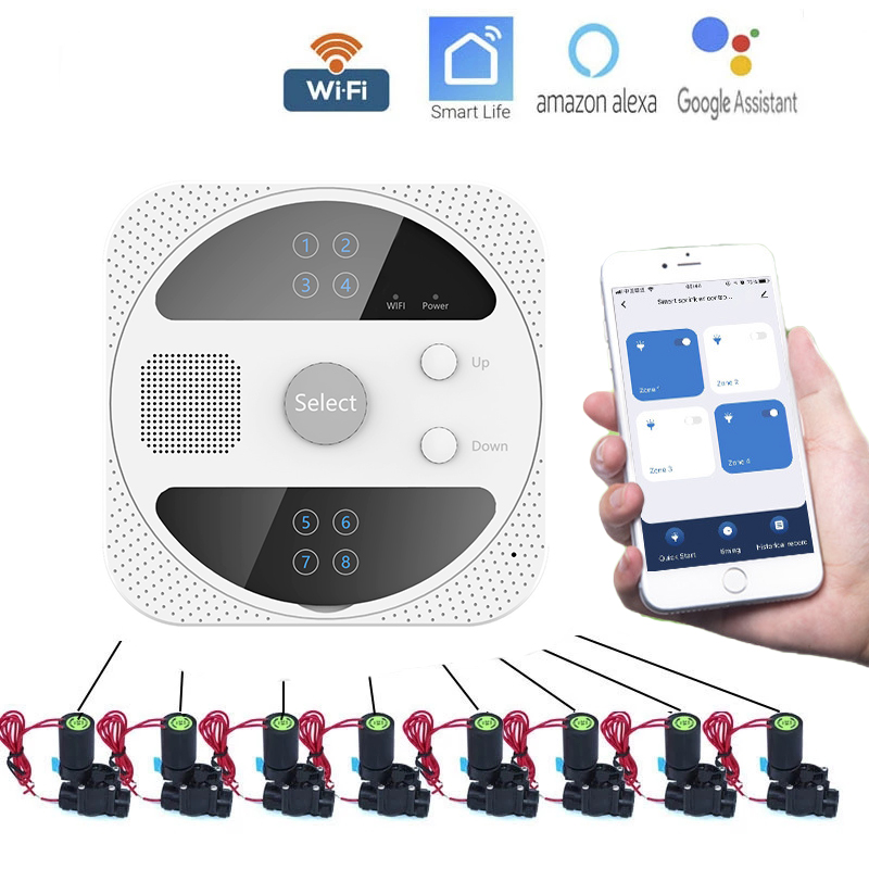 Smart Garden Monitoring System - Temporizador de riego inteligente con WIFI,