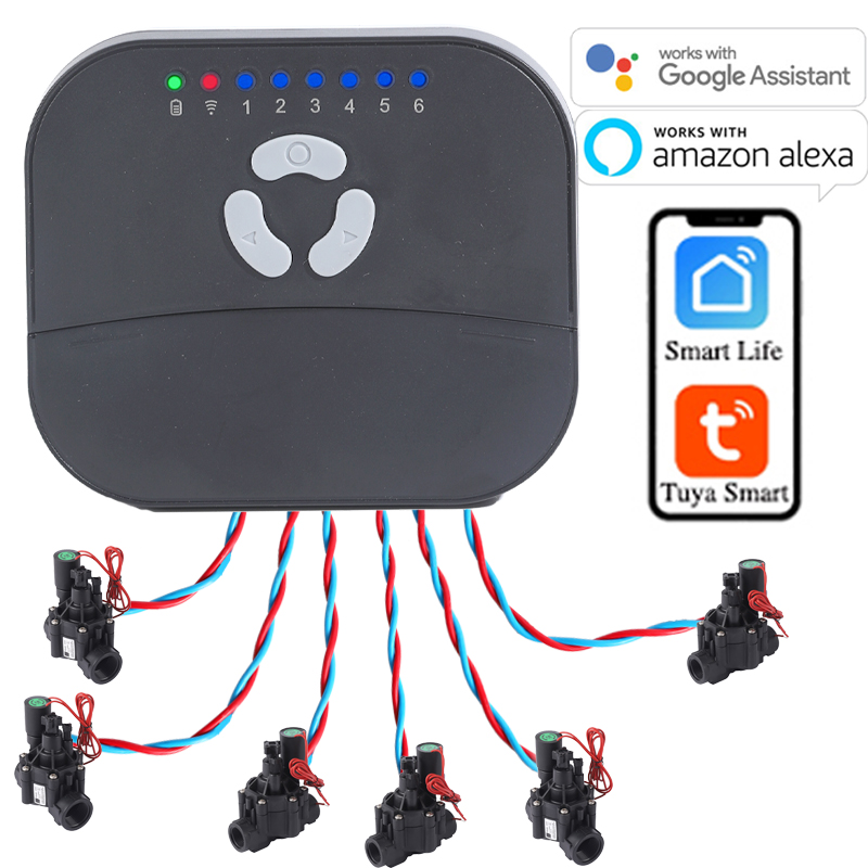 Smart Garden Monitoring System - Temporizador de Riego Inteligente Tuya con