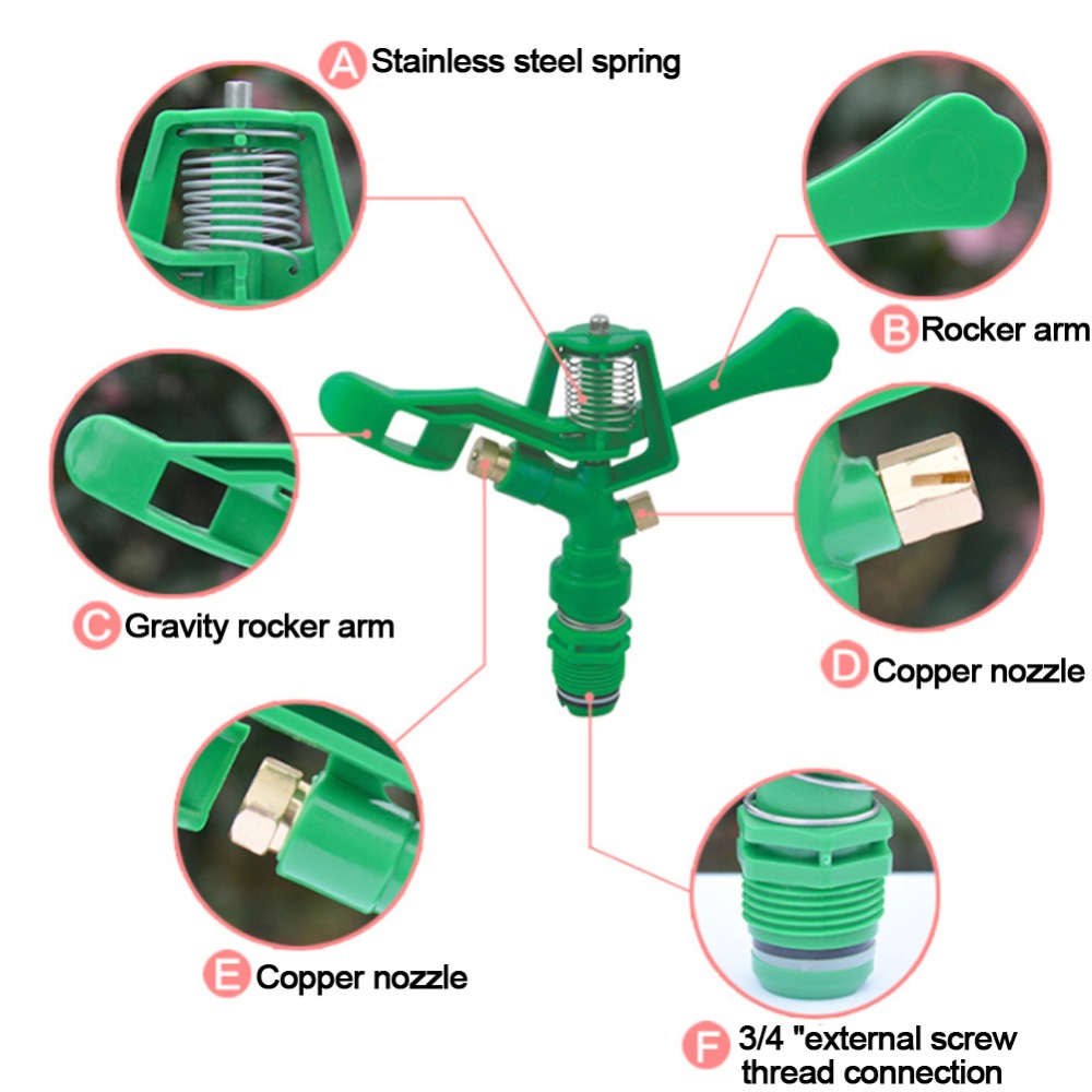 Aspersor remoto de gran flujo  - Smart Garden Valve reseña y precio