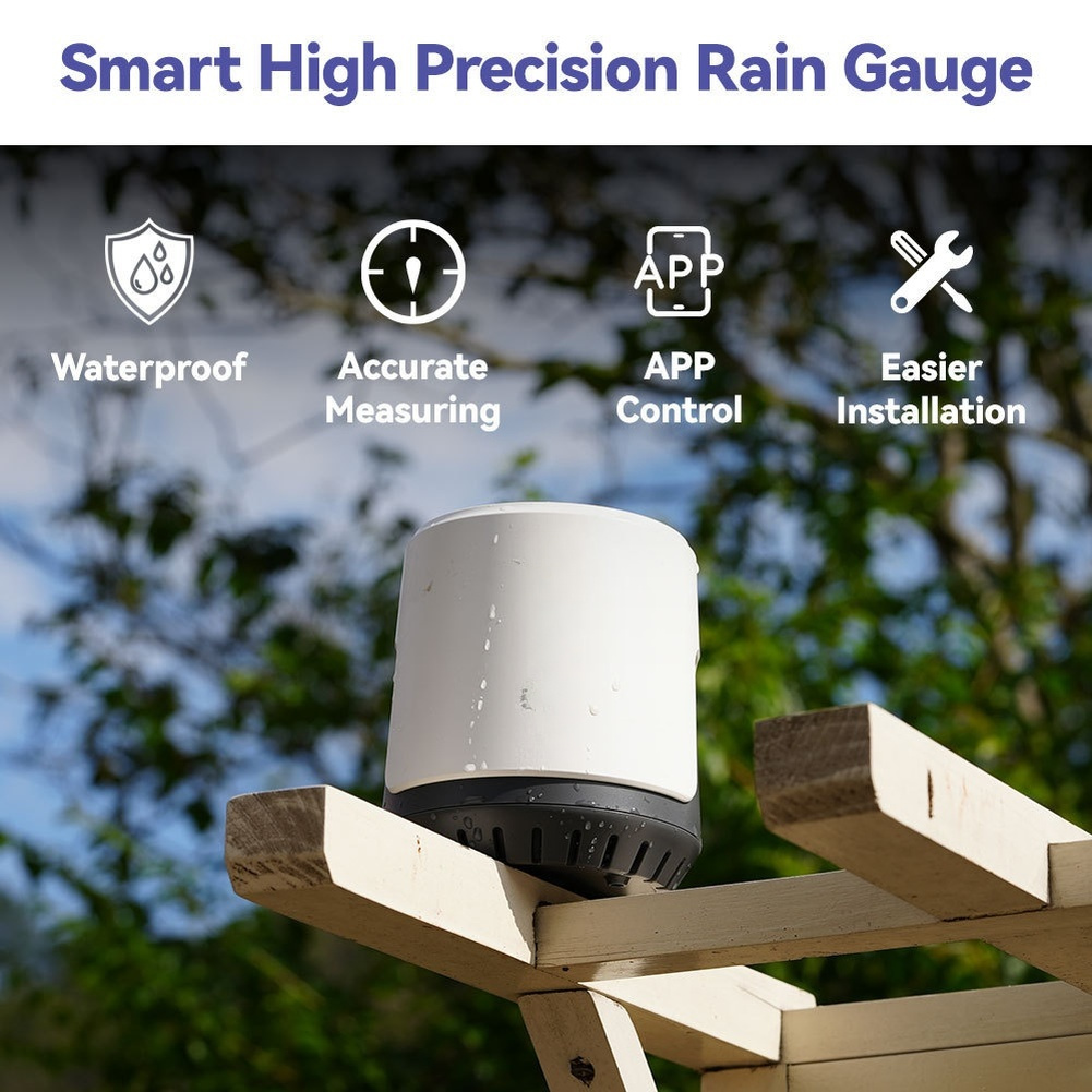 Pluviómetro digital inalámbric - Smart Garden Monitoring System reseña y precio