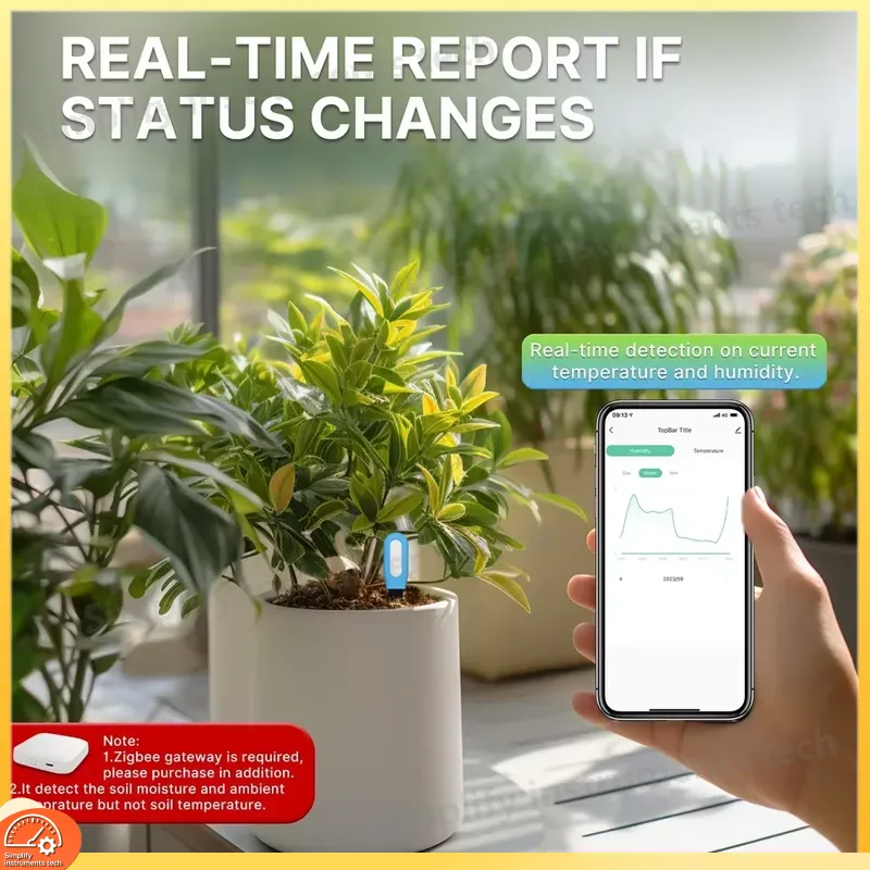 Sensor Inteligente de Humedad  - Smart Garden Monitoring System reseña y precio