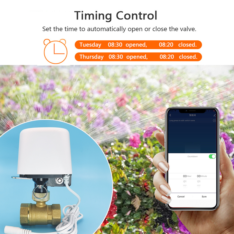 Válvula de Agua Inteligente Tu - Smart Garden Valve reseña y precio