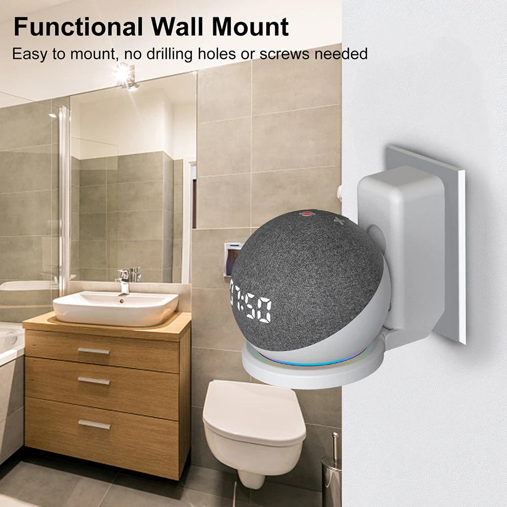 Soporte de plástico para monta - Amazon Speaker Echo Dot 5 reseña y precio