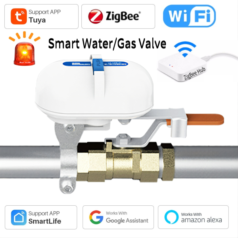 Válvula de agua Zigbee para el - Smart Garden Valve reseña y precio