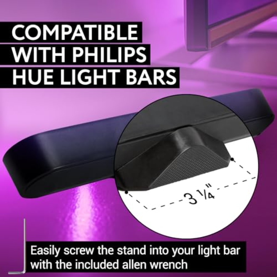 Paquete de 4 Soportes Angulare - Philips Light Hue Play reseña y precio