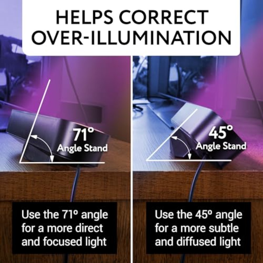 Paquete de 4 Soportes Angulare - Philips Light Hue Play reseña y precio