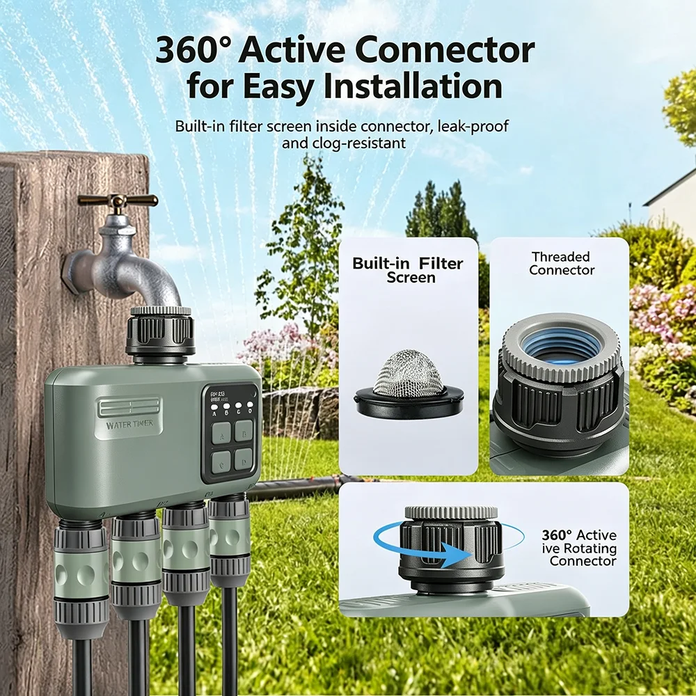 Temporizador de Riego Intelige - Smart Garden Valve reseña y precio