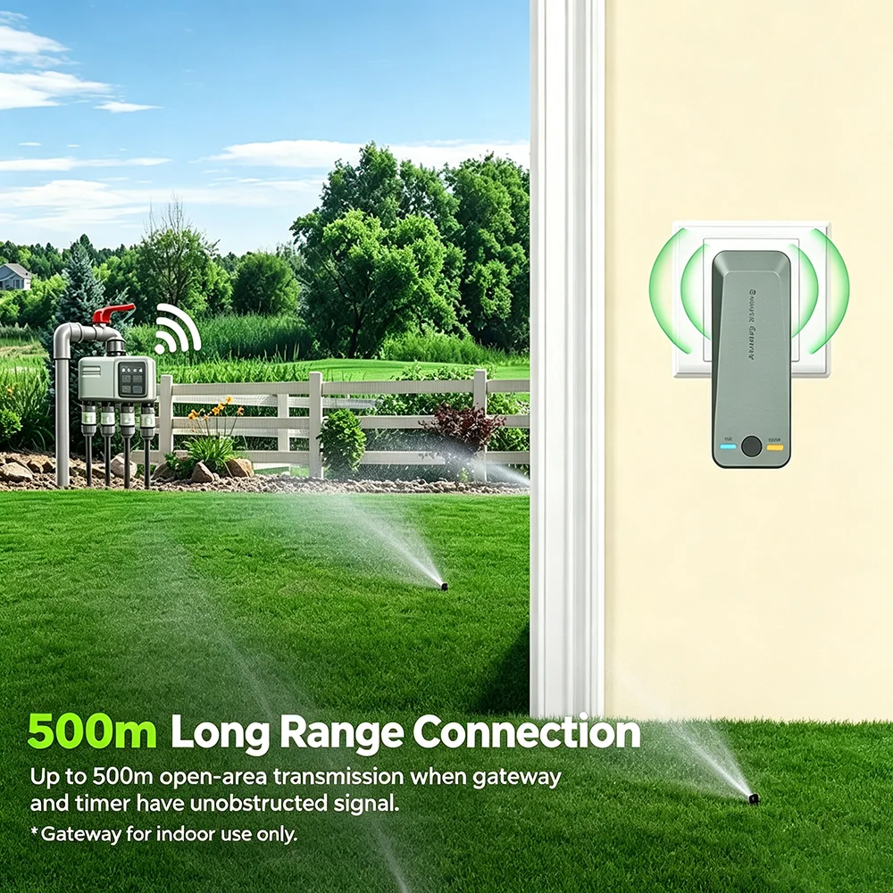 Temporizador de Riego Intelige - Smart Garden Valve reseña y precio