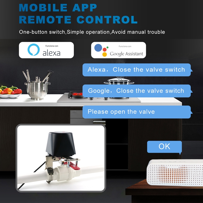 Válvula de Gas Inteligente Tuy - Smart Garden Valve reseña y precio